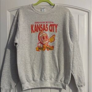 Sundays Are Better In Kansas City Chiefs Sweatshirt Medium